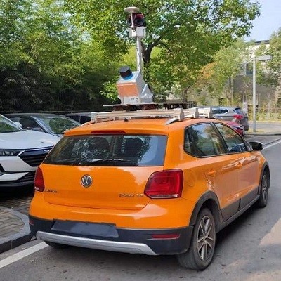 China Road Detection Integrated Mobile LiDAR System 150/300/600m Range HiScan-C factory