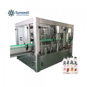 China 3000bph carbonated water processing machine carbonated soft energy drink bottling plant factory