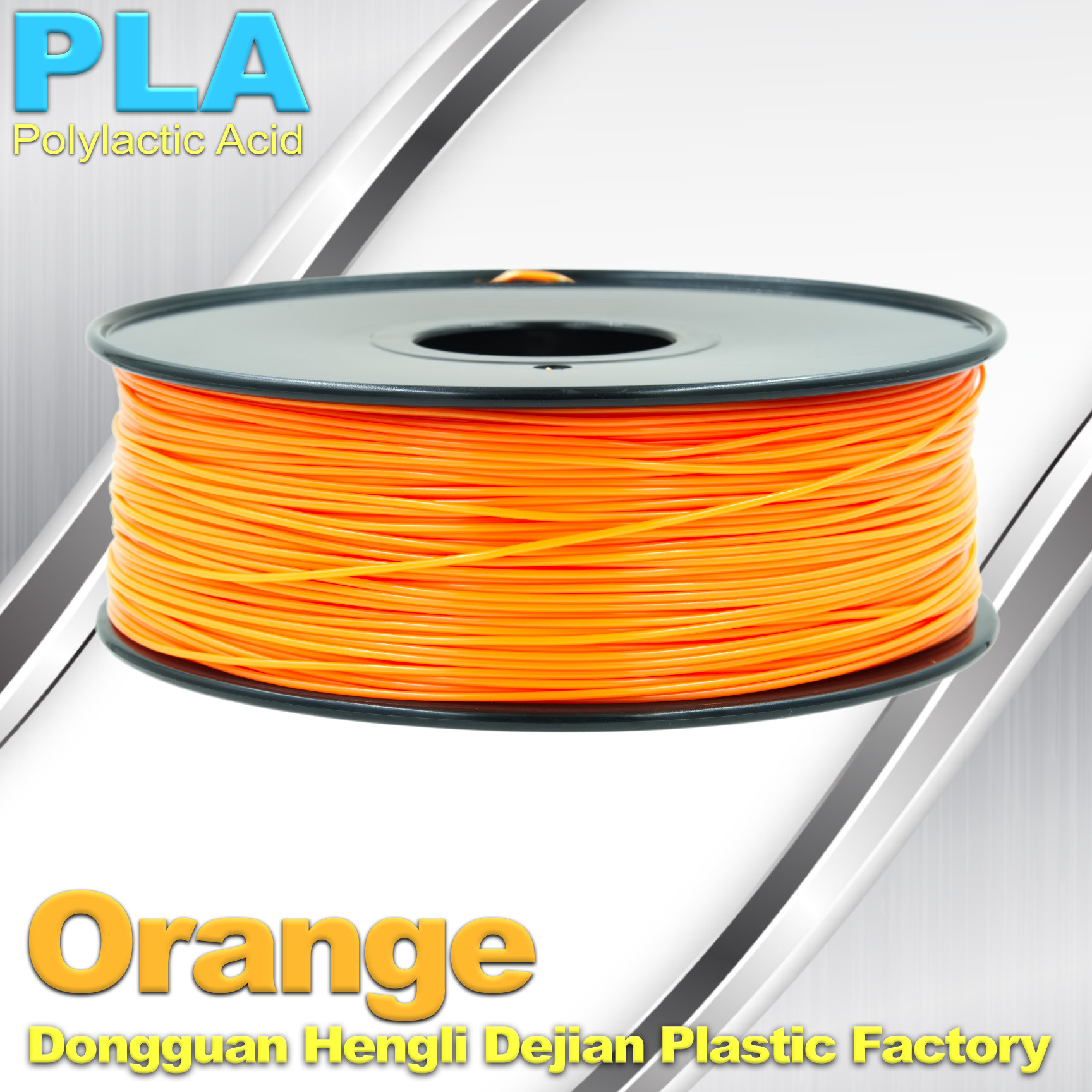 Buy cheap Biodegradable Orange PLA 3d Printer Filament 1.75mm Materials For 3D Printing from wholesalers