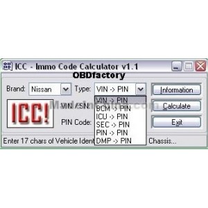 China Original ICC Immo Calculator Car Diagnostic Software Free Update factory