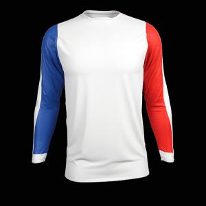 China Sublimated Motorcross Jersey , 3XL Custom Racing Shirts Relaxed Fit factory