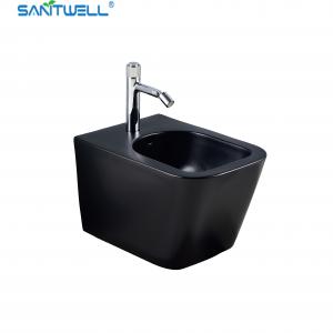 China SWJ0531MB Bathroom WC pan White Wall Hung Bidet 490*370*300 mm size , Floor mounted bidet factory