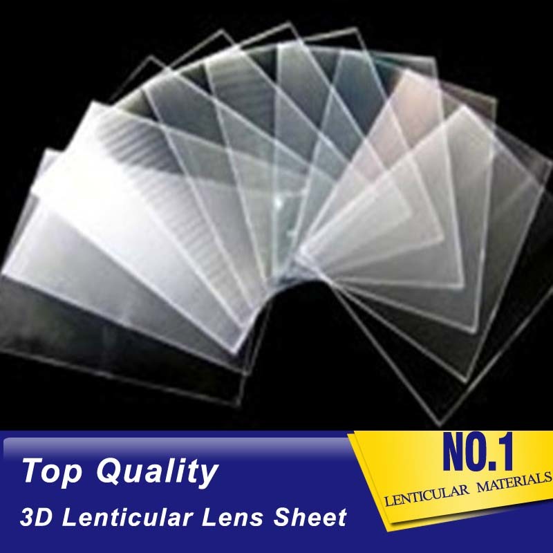 2021 hot sale 20 LPI lens sheet lenticular for making flip lenticular effect by injekt printer or desktop printer