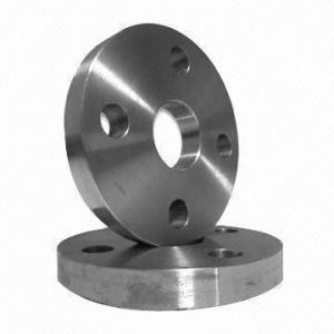 China Plate/Flat Flange, Meets ANSI B16.5, B16.47, DIN2527, DIN2566 and BS4504 Standards  factory