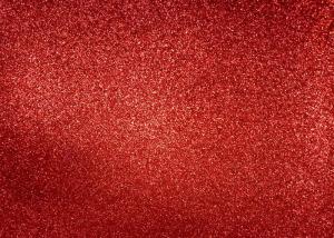 China Magenta Red Glitter Fabric For Dresses , Cold Resistance Shiny Glitter Fabric factory