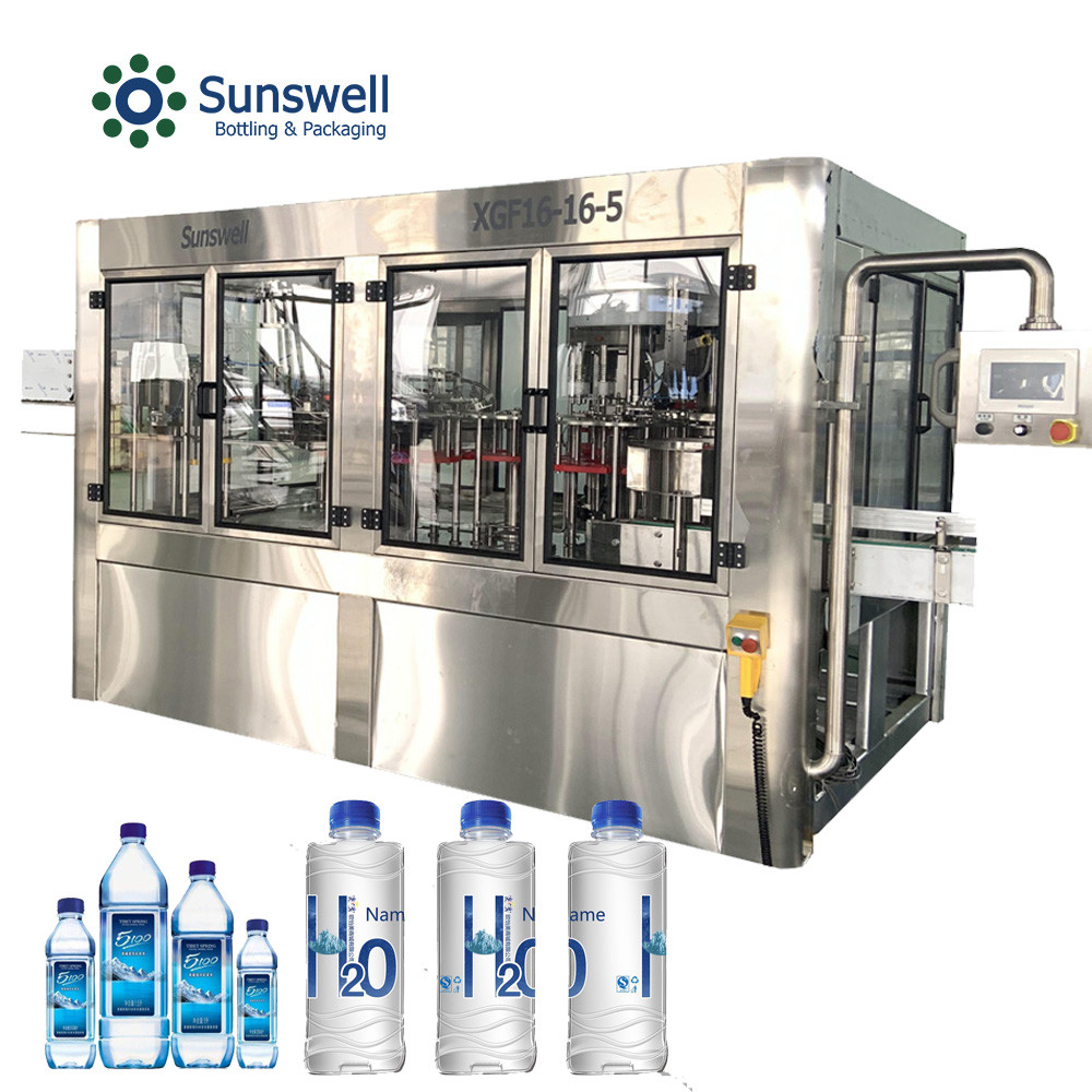 Buy cheap Drinking Mineral Water Filling Machines 220V Production Line 5000BPH from wholesalers