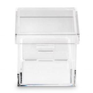 China Home Usage Acrylic Cosmetic Makeup Organizer Storage Box Custom Clear Color factory