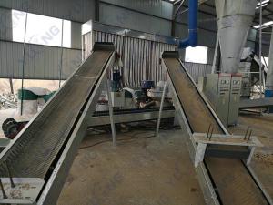 China 2.2KW 40.3m3/H Industrial Belt Conveyors 650mm Belt Conveying Equipment factory