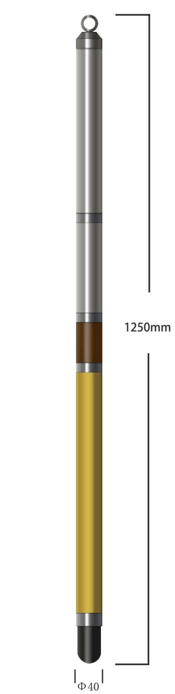 Buy cheap Azimuth 360 deg Remote Digital Inclinometer Probe Vertex range 0-50 deg from wholesalers