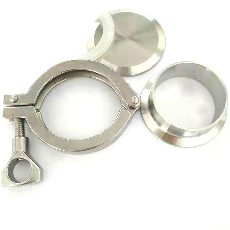 China ODM Ss304 Steel Round Pipe Hanger For Sanitary Tube Supporter factory