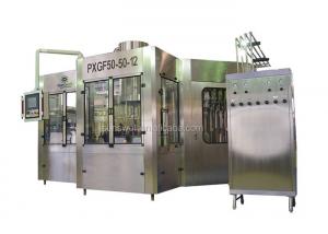 China PET  Automatic Soft Drink Carbonated Filling Machine PLC Control factory