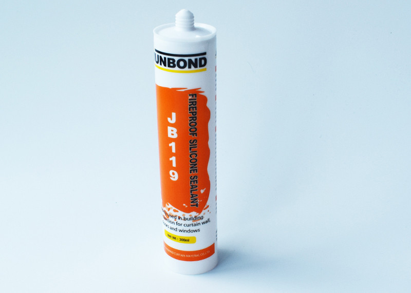 China High Temperature Fire Stop Silicone Sealant For Construction 300ml factory
