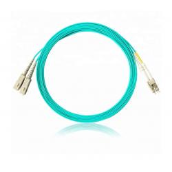 China 3m/5m/10m Core Fiber Optical Jump Cord ST LC SC FC OM3 MPO 24/12 for sale
