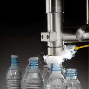 China Bottled Water 300 Cpm Liquid Nitrogen Dosing Machine factory