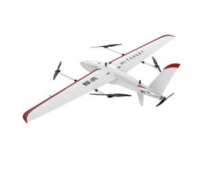 China Max Payload 10kg FengHu VTOL Fixed Wing UAV Drone 75-100km/H Speed factory