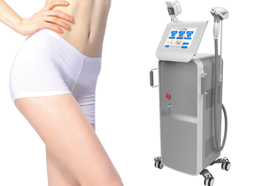 China Permanent Facial Hair Removal Laser Machine / Laser Hair Reduction Machine factory