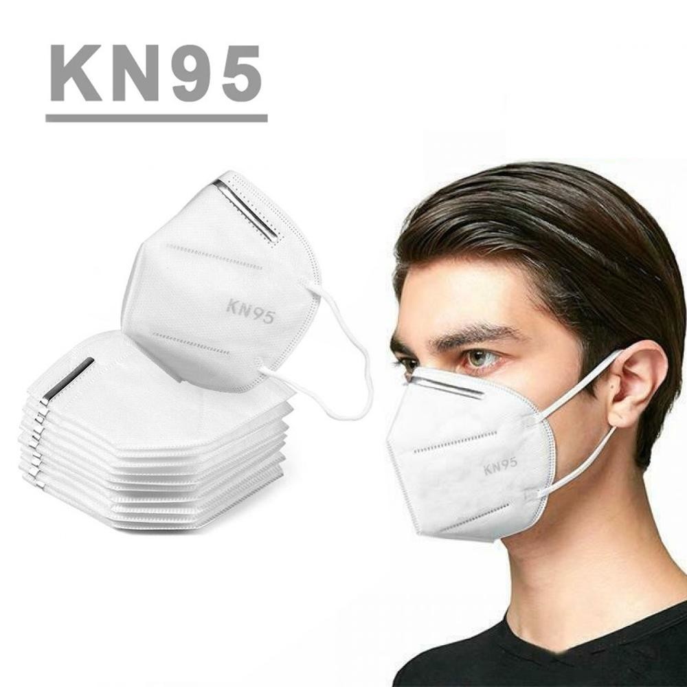 China Anti Droplet KN95 Face Mask , Adult Disposable Dust Respirator With CE FDA Apprvoal factory