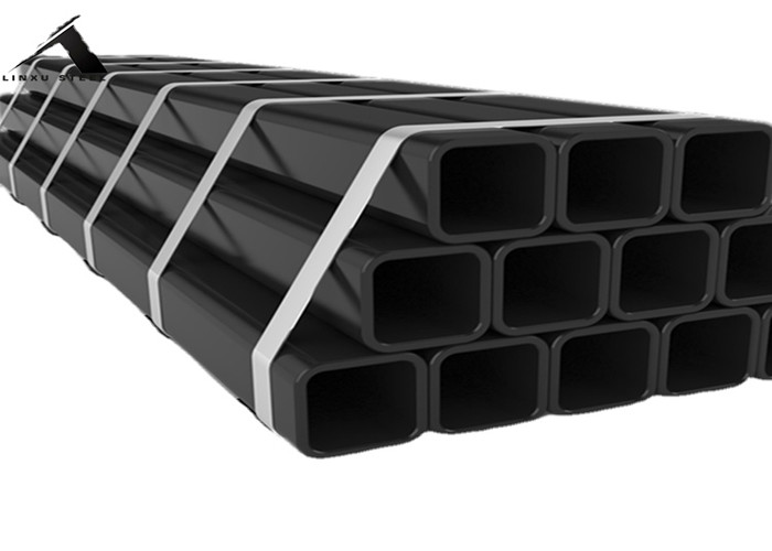 China Q345 welded seamless mild carbon steel pipe/black ERW square steel pipe factory