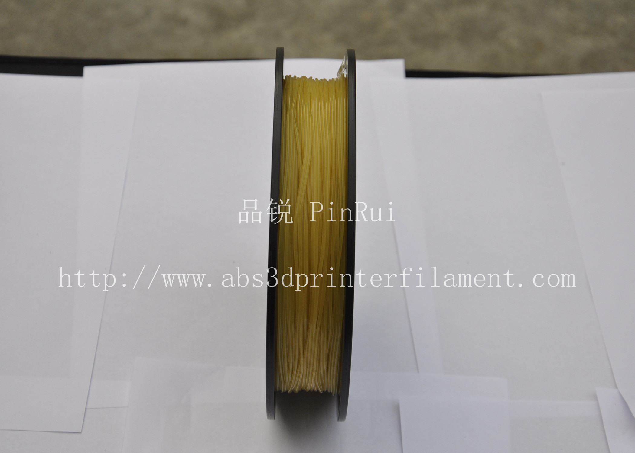 China Natural color PVA water soluble 1.75 or 3mm filament  3d printing material factory