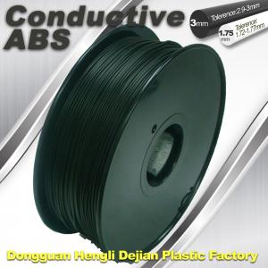 China ABS Conductive 3D Printer Filament 1.75mm / 3.0 mm factory