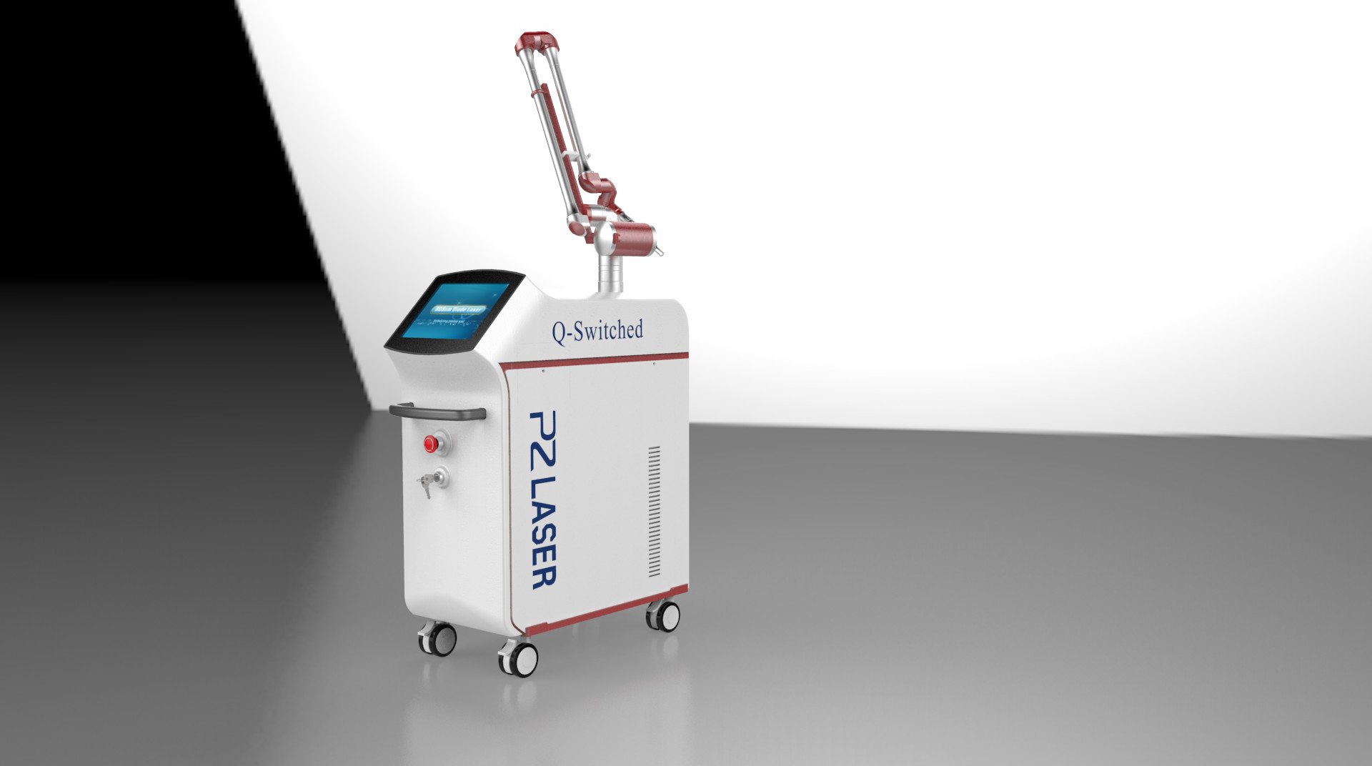 China 1064nm 532nm Picosecond Laser Tattoo Removal Machine Nd Yag Laser Type factory