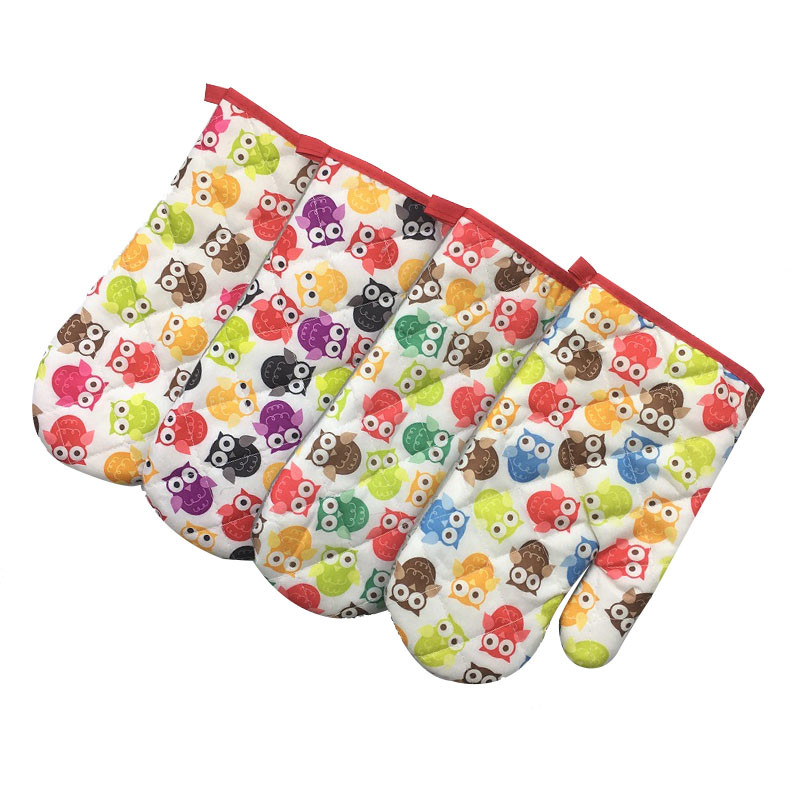 China Soft Colorful  Microwave Oven Gloves For Household Electrical Appliance factory