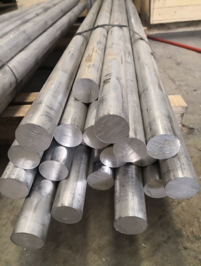 China Alloy 6061 T6 Solid Aluminum Round Bar 6000mm For Aircraft Industry factory