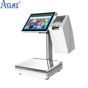 China PC Touch Screen Scale,Touch Scales,POS Scales,Fiscal Cash Register,PC Scale factory