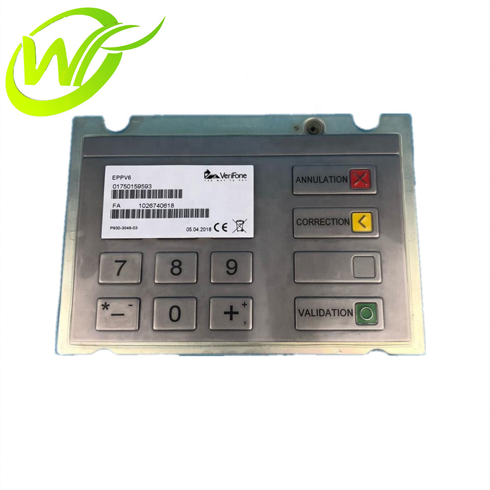 China ATM Machine Parts Wincor French Version EPP V6 Keyboard 01750159593 factory