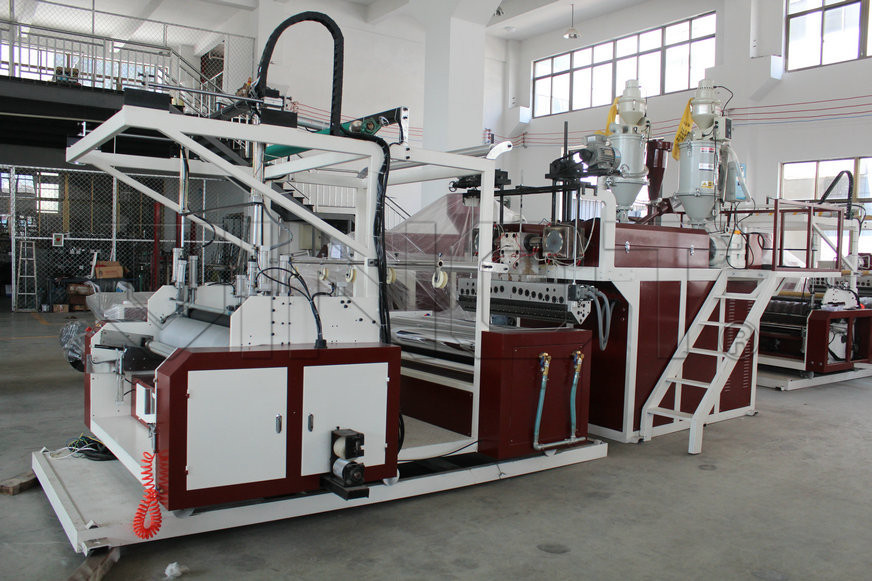China High Speed 130KW PE Air Bubble Film Machine For 2000mm - 3000mm Width factory