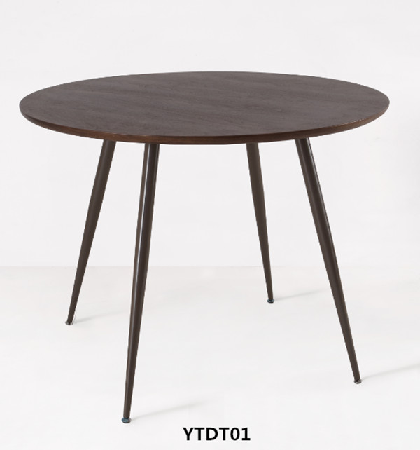 China FURNITURE MANUFACTURE Metal wood look coffee TABLE IN living home (YTDT01) factory