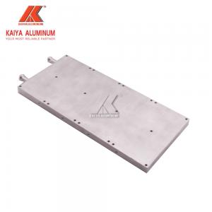 China Liquid Water Cooling Block 6063t5 Machined Aluminum Plate factory