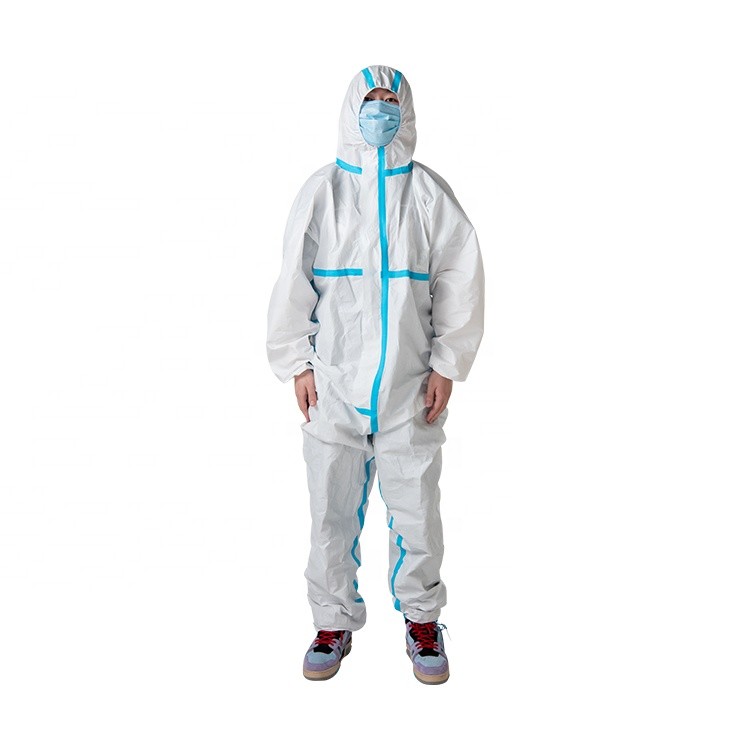 Buy cheap medical isolation protective clothing non-woven security safety clothing from wholesalers
