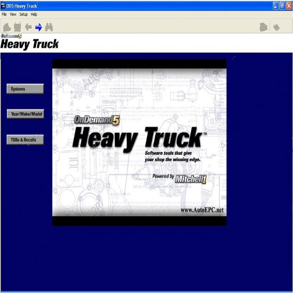 China Mitchell On Demand5 Automotive Diagnostic Software Heavy Trucks Edition factory