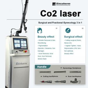 China Air Cooling CO2 Fractional Laser Machine Scar Removal Stretch Mark Removal factory