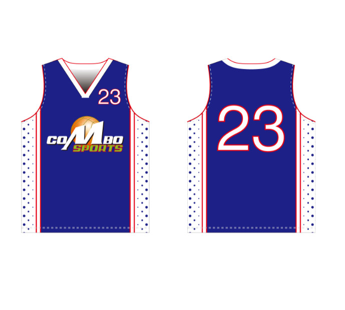 China Polyester Sublimated Basketball Jersey , ODM Recycled Tee Shirts factory