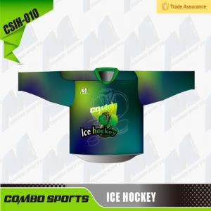 China ISO9001 BSCI Team Ice Hockey Jersey For Training Sublimation Print factory