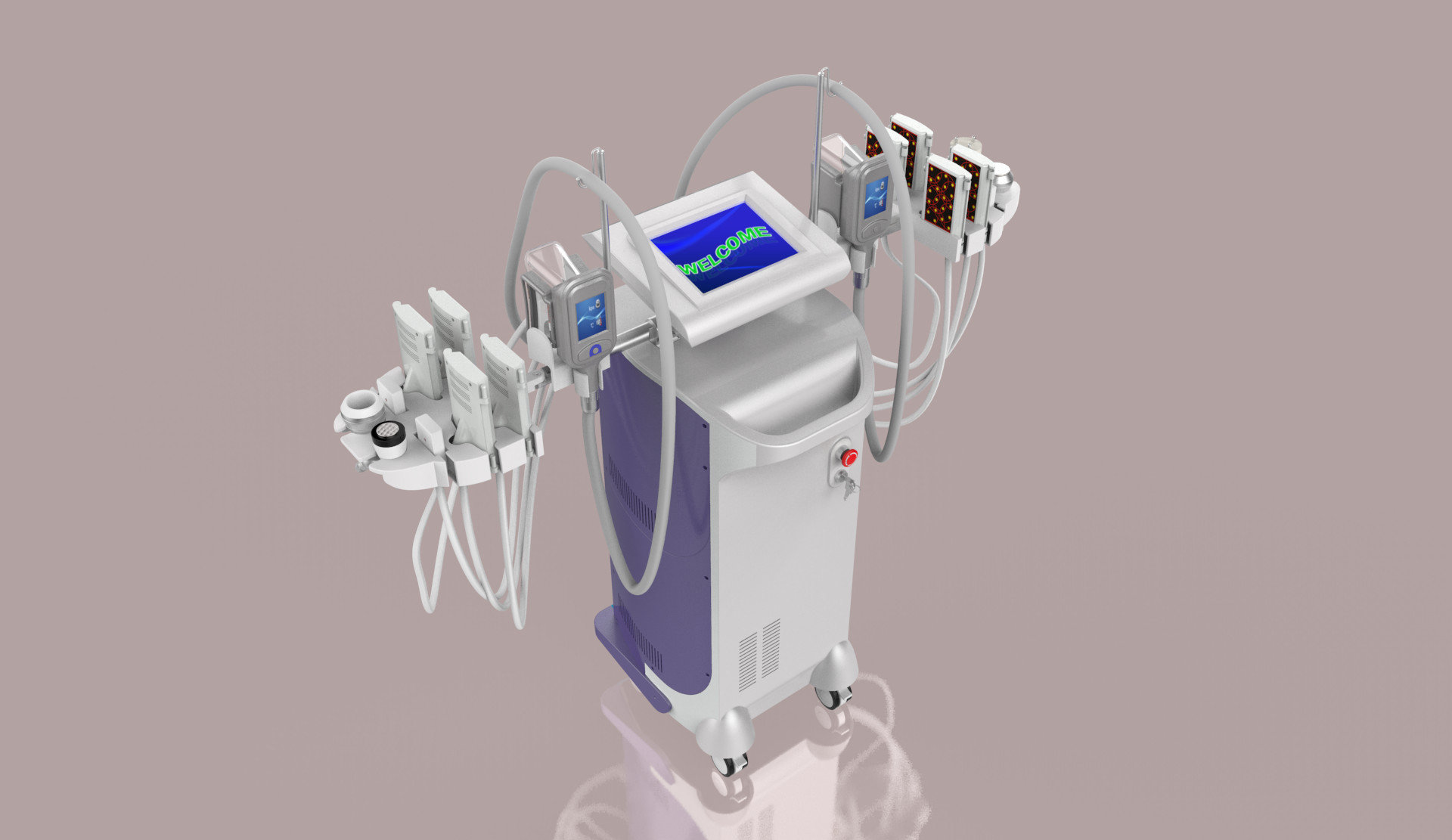 China Rf Diode Lipo Laser Cavitation Slimming Equipment , Multifunction Beauty Device factory