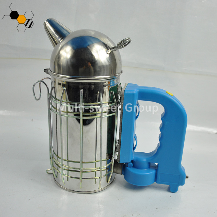 China Continuous Blowing 28.5cm Height Conical Mouth Bee Smoker factory