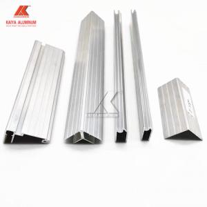 China Anodized Silver Large Aluminum Profiles Angle Aluminium Profile For Flight Case factory