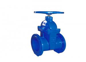 China DIN  PN16 Ductile Cast Iron GGG50 Hand wheel Resilient Seated Water Seal Gate Valve factory