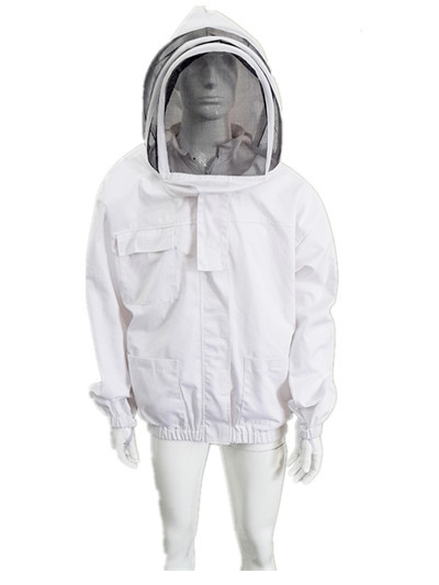 China Terylene Cotton Beekeeping Protective Clothing Fencing Veil   Jacket  With Protective Bee Hat  For Beekeepers factory