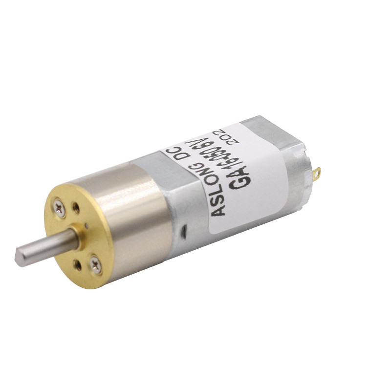 China 16mm Metal Electric Brushed Micro DC Gear Motors 12V 340RPM Low Speed factory
