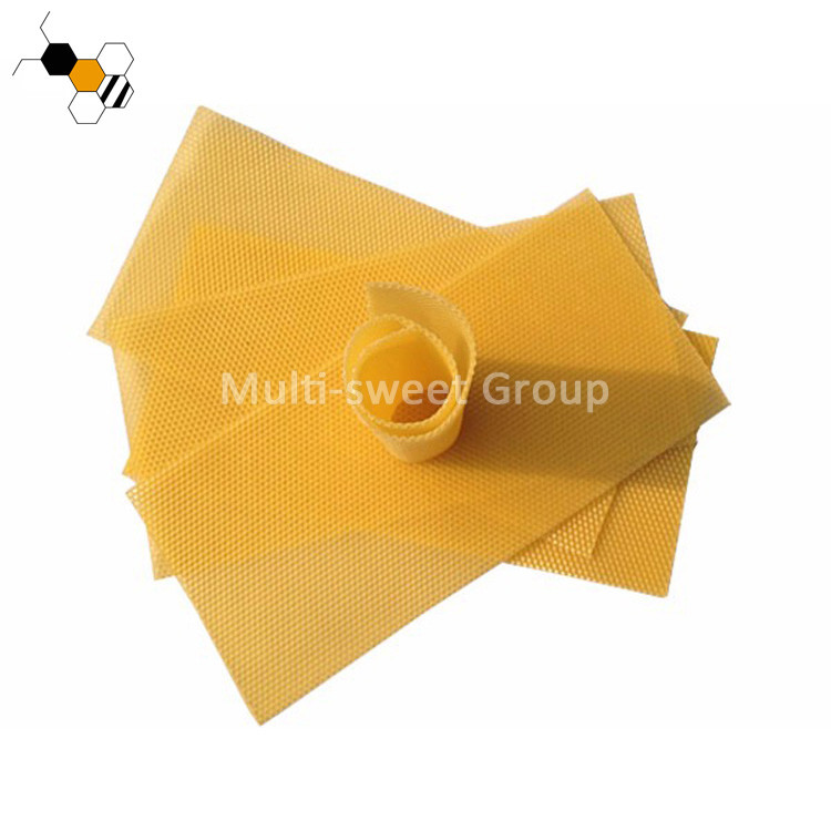 China Natural 4.9mm Cell 41.5*19.5cm Bee Foundation Sheets factory