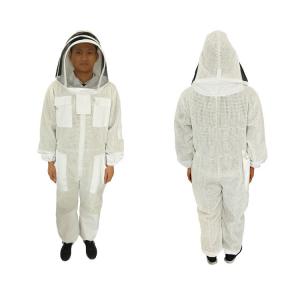 China Beekeeping Clothing Cotton Ventilated Bee Suit For Beekeeper factory