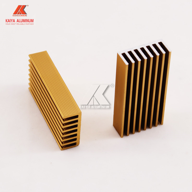 China Anodized Heat Sink Aluminum Profiles T6 For Computer Electrical Appliances factory