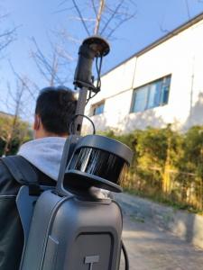 China 120m Range Handheld / Backpack 3D LiDAR HiSLAM For Building Facade Measurement factory