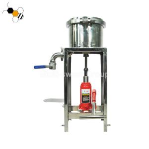 China 23cm Honey Separation Beeswax Machine Manual Honeycomb Press Machine factory