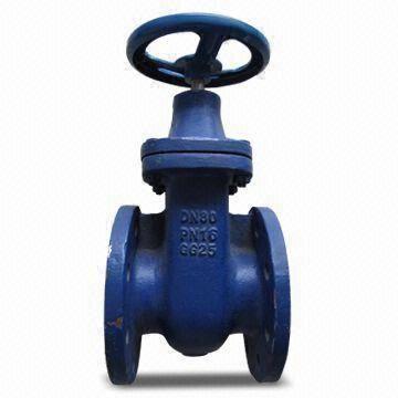 China Non-rising Stem Resilient Soft Seated Gate Valve DIN 3352-F4 with NBR O-ring factory