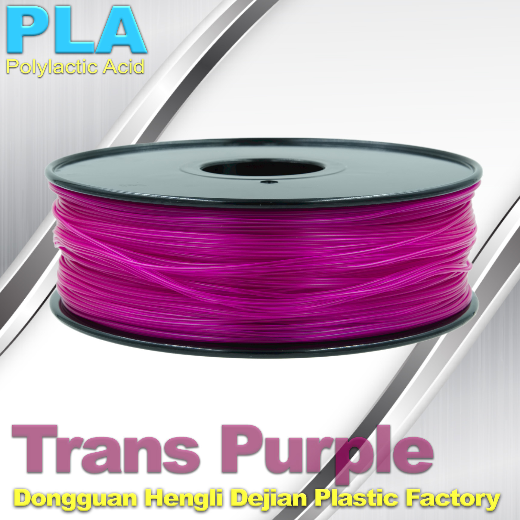 Buy cheap Biological Trans Purple PLA 3d Printer Filament For Printing Consumables from wholesalers